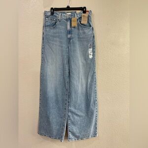 Levi’s Cinch Baggy Wide Leg Jeans